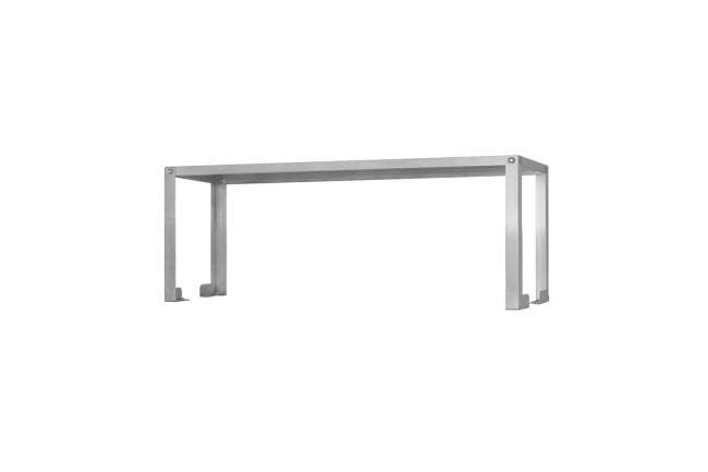 Полка-надстройка настольная ПННн - 1000*400*400 "Norma Inox", нерж., 1 уровень